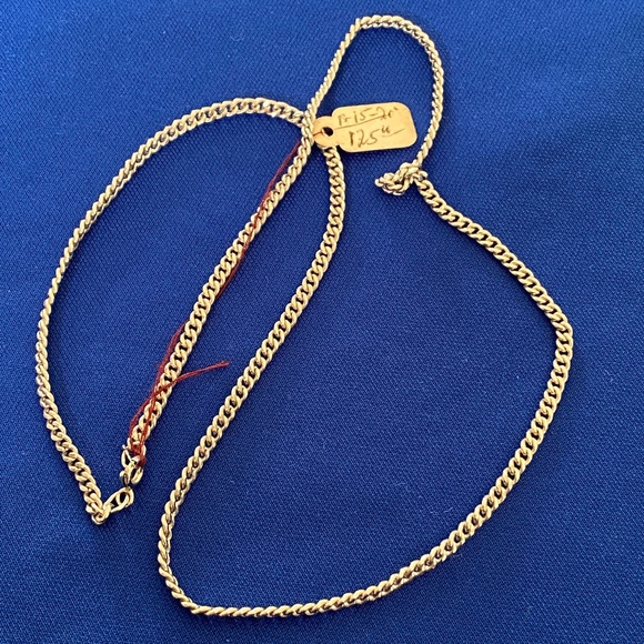 Agem I Sterling Silver Curb Neck Chain 20" - Picture 10 of 16